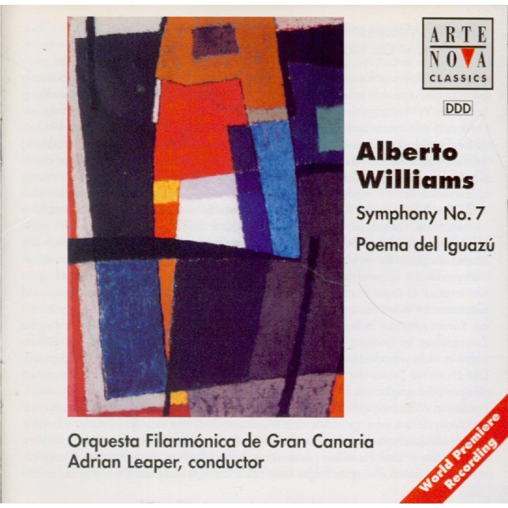 WILLIAMS - Leaper - Symphonie n°7 op.103 'Eterno reposo'